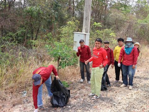 จัดกิจกรรม Big Cleaning Day