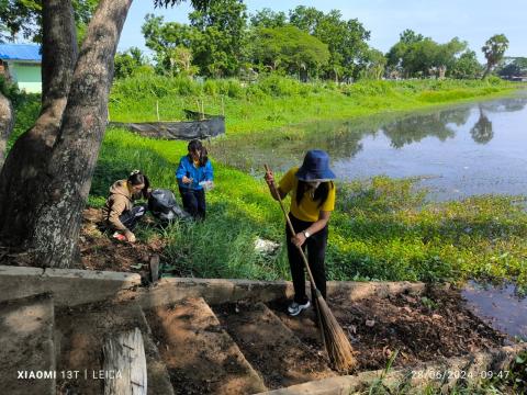 กิจกรรม Big Cleaning Day ประจำเดือน วันที่ 28 มิถุนายน 2567