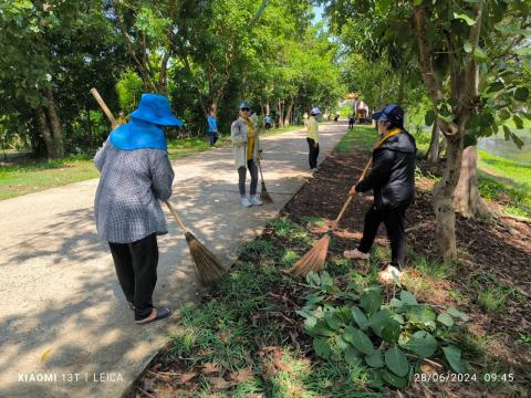 กิจกรรม Big Cleaning Day ประจำเดือน วันที่ 28 มิถุนายน 2567