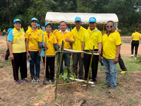 โครงการปลูกต้นไม้ เพิ่มพิ้นที่สีเขียว ลดโลกร้อน เฉลิมพระเกียรติพระบาทสมเด็จพระเจ้าอยู่หัว ฯ