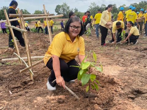 โครงการปลูกต้นไม้ เพิ่มพิ้นที่สีเขียว ลดโลกร้อน เฉลิมพระเกียรติพระบาทสมเด็จพระเจ้าอยู่หัว ฯ