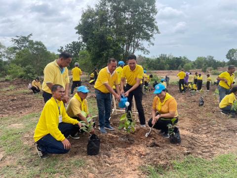 โครงการปลูกต้นไม้ เพิ่มพิ้นที่สีเขียว ลดโลกร้อน เฉลิมพระเกียรติพระบาทสมเด็จพระเจ้าอยู่หัว ฯ