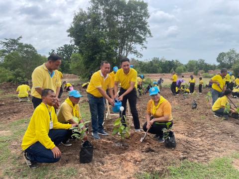 โครงการปลูกต้นไม้ เพิ่มพิ้นที่สีเขียว ลดโลกร้อน เฉลิมพระเกียรติพระบาทสมเด็จพระเจ้าอยู่หัว ฯ