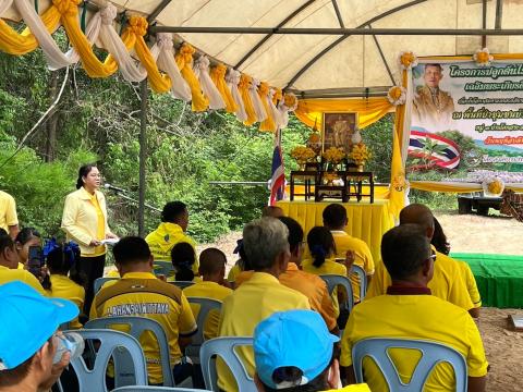 โครงการปลูกต้นไม้ เพิ่มพิ้นที่สีเขียว ลดโลกร้อน เฉลิมพระเกียรติพระบาทสมเด็จพระเจ้าอยู่หัว ฯ