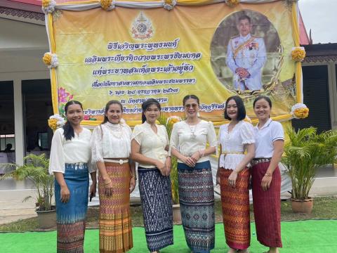 พิธีเจริญพระพุทธมนต์ เฉลิมพระเกียรติถวายพระพรชัยมงคล แด่พระบาทสมเด็จพระเจ้าอยู่หัว เนื่องในโอกาสมหามงคลเฉลิมพระชนมพรรษา 6 รอบ 28 ก.ค. 2567 ณ วัดปานจัยนาราม