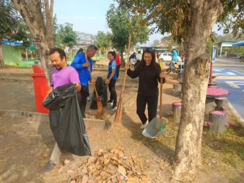 กิจกรรม "Big cleaning day" ขององค์การบริหารส่วนตำบลโคกว่าน