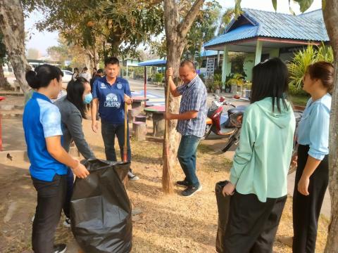 กิจกรรม "Big cleaning day" ขององค์การบริหารส่วนตำบลโคกว่าน