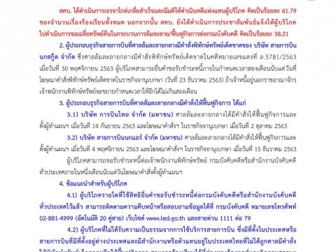 ข่าวสารสาระจาก สำนักงานคุ้มครองผู้บริโภค