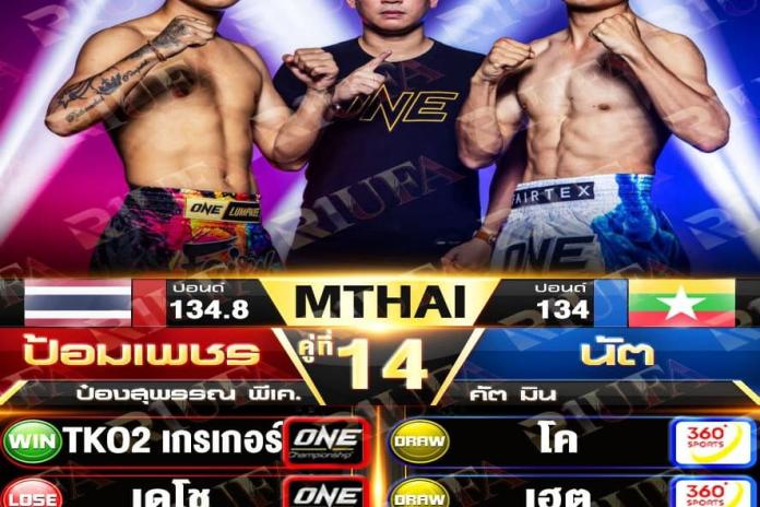 ✓✓แนะนำ @GOAL89 เว็บแทงมวย one วันศุกร์ 24 กค.69 ป้อมเพชร x นัตคัตมิน แทงมวยออนไลน์