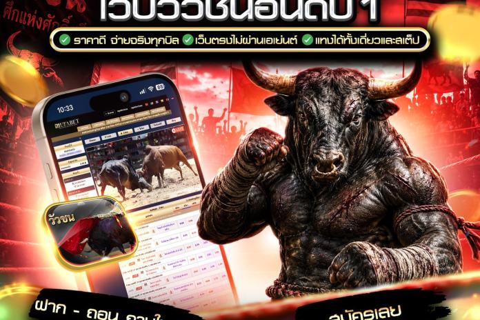 [TOP 8] เว็บแทงวัวชน ออนไลน์ แอดไลน์ @PR356 เว็บวัวชนออนไลน์ ดูวัวชนสด 2569