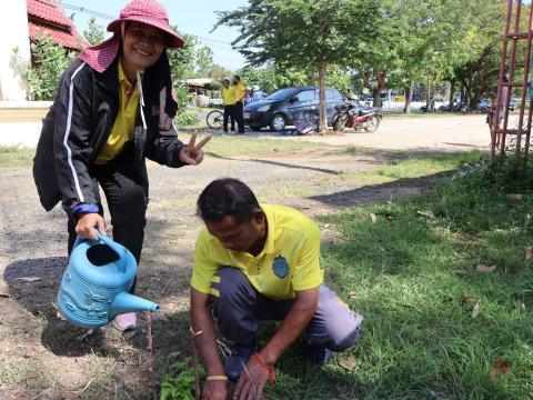 โครงการรณรงค์ปลูกต้นไม้เพื่อช่วยลดและป้องกันการเกิดฝุ่นละอองขนาดเล็ก PM2.5 ประจำปีงบประมาณ 2568