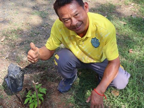 โครงการรณรงค์ปลูกต้นไม้เพื่อช่วยลดและป้องกันการเกิดฝุ่นละอองขนาดเล็ก PM2.5 ประจำปีงบประมาณ 2568