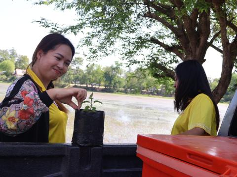 โครงการรณรงค์ปลูกต้นไม้เพื่อช่วยลดและป้องกันการเกิดฝุ่นละอองขนาดเล็ก PM2.5 ประจำปีงบประมาณ 2568