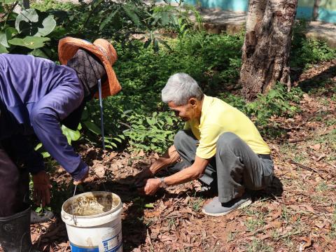 โครงการรณรงค์ปลูกต้นไม้เพื่อช่วยลดและป้องกันการเกิดฝุ่นละอองขนาดเล็ก PM2.5 ประจำปีงบประมาณ 2568