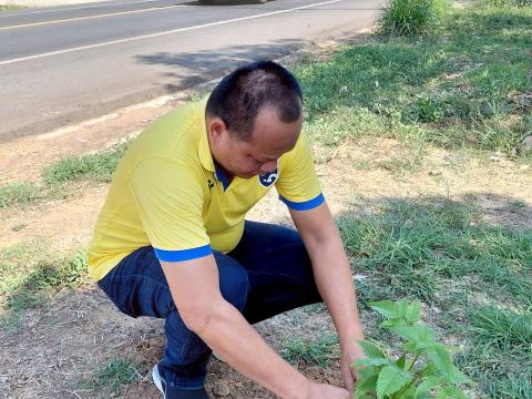 โครงการรณรงค์ปลูกต้นไม้เพื่อช่วยลดและป้องกันการเกิดฝุ่นละอองขนาดเล็ก PM2.5 ประจำปีงบประมาณ 2568