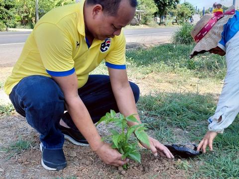 โครงการรณรงค์ปลูกต้นไม้เพื่อช่วยลดและป้องกันการเกิดฝุ่นละอองขนาดเล็ก PM2.5 ประจำปีงบประมาณ 2568