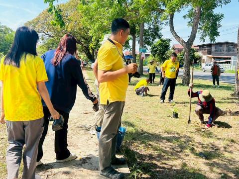 โครงการรณรงค์ปลูกต้นไม้เพื่อช่วยลดและป้องกันการเกิดฝุ่นละอองขนาดเล็ก PM2.5 ประจำปีงบประมาณ 2568