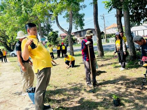 โครงการรณรงค์ปลูกต้นไม้เพื่อช่วยลดและป้องกันการเกิดฝุ่นละอองขนาดเล็ก PM2.5 ประจำปีงบประมาณ 2568