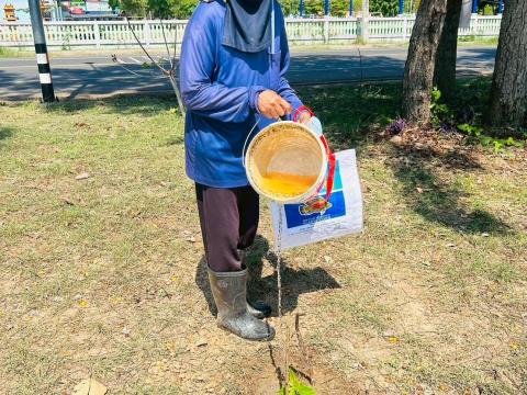 โครงการรณรงค์ปลูกต้นไม้เพื่อช่วยลดและป้องกันการเกิดฝุ่นละอองขนาดเล็ก PM2.5 ประจำปีงบประมาณ 2568
