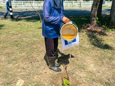 โครงการรณรงค์ปลูกต้นไม้เพื่อช่วยลดและป้องกันการเกิดฝุ่นละอองขนาดเล็ก PM2.5 ประจำปีงบประมาณ 2568