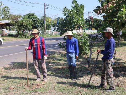 โครงการรณรงค์ปลูกต้นไม้เพื่อช่วยลดและป้องกันการเกิดฝุ่นละอองขนาดเล็ก PM2.5 ประจำปีงบประมาณ 2568