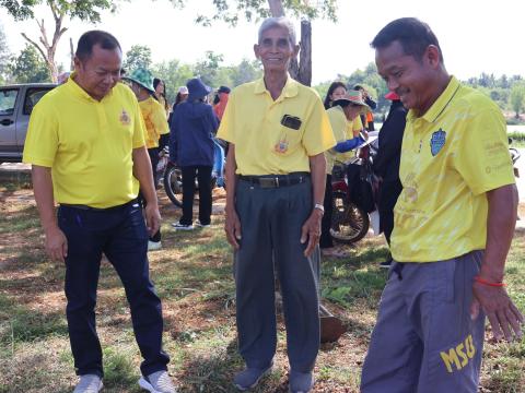 โครงการรณรงค์ปลูกต้นไม้เพื่อช่วยลดและป้องกันการเกิดฝุ่นละอองขนาดเล็ก PM2.5 ประจำปีงบประมาณ 2568