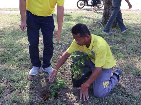 โครงการรณรงค์ปลูกต้นไม้เพื่อช่วยลดและป้องกันการเกิดฝุ่นละอองขนาดเล็ก PM2.5 ประจำปีงบประมาณ 2568