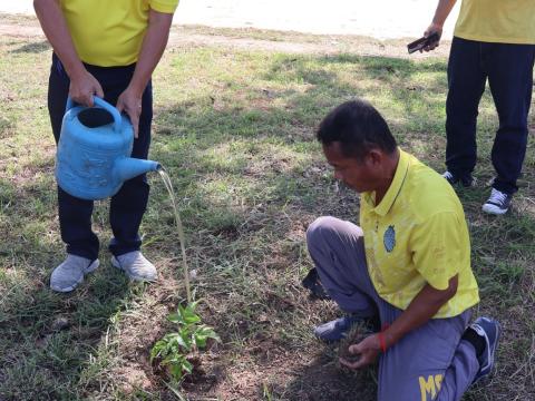 โครงการรณรงค์ปลูกต้นไม้เพื่อช่วยลดและป้องกันการเกิดฝุ่นละอองขนาดเล็ก PM2.5 ประจำปีงบประมาณ 2568