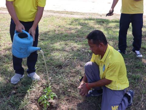 โครงการรณรงค์ปลูกต้นไม้เพื่อช่วยลดและป้องกันการเกิดฝุ่นละอองขนาดเล็ก PM2.5 ประจำปีงบประมาณ 2568