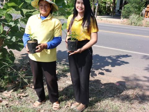 โครงการรณรงค์ปลูกต้นไม้เพื่อช่วยลดและป้องกันการเกิดฝุ่นละอองขนาดเล็ก PM2.5 ประจำปีงบประมาณ 2568