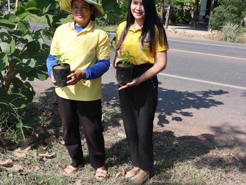 โครงการรณรงค์ปลูกต้นไม้เพื่อช่วยลดและป้องกันการเกิดฝุ่นละอองขนาดเล็ก PM2.5 ประจำปีงบประมาณ 2568