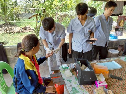 ลงพื้นที่สอบสวนโรคไข้มาลาเรีย