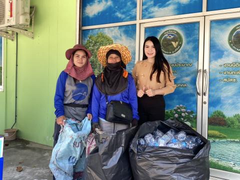 การดำเนินงานขับเคลื่อนธนาคารขยะ (Recyclable Waste Bank) ประจำปีงบประมาณ 2567