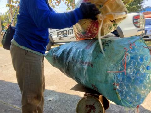 การดำเนินงานขับเคลื่อนธนาคารขยะ (Recyclable Waste Bank) ประจำปีงบประมาณ 2567