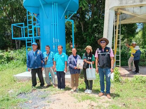 ติดตามตรวจสอบระบบและตรวจสอบคุณภาพน้ำประปา