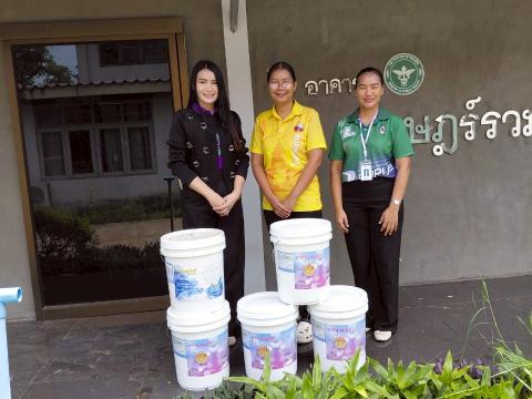 ส่งมอบทรายอะเบท ประจำปีงบประมาณ 2568