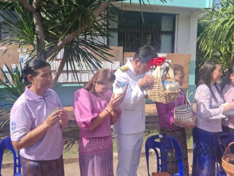 กิจกรรมทำบุญตักบาตรถวายพระราชกุศล วันเฉลิมพระชนมพรรษา 3 มิถุนายน 2568