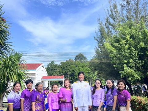 กิจกรรมทำบุญตักบาตรถวายพระราชกุศล วันเฉลิมพระชนมพรรษา 3 มิถุนายน 2568
