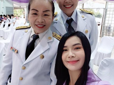 ถวายเครื่องราชสักการะและวางพานพุ่มและพิธีจุดเทียนถวายพระพรชัยมงคล วันเฉลิมพระชนมพรรษาสมเด็จพระนางเจ้าฯ พระบรมราชินี 3 มิถุนายน 2568