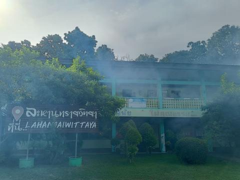 โครงการพ่นหมอกควันกำจัดยุงลายและป้องกันโรคไข้เลือดออก ประจำปีงบประมาณ 2568