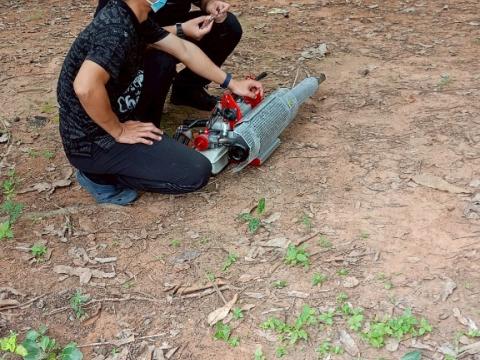 โครงการพ่นหมอกควันกำจัดยุงลายและป้องกันโรคไข้เลือดออก วันที่ 5 ประจำปีงบประมาณ 2568