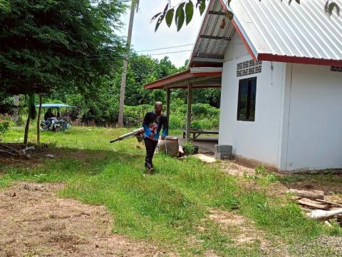 โครงการพ่นหมอกควันกำจัดยุงลายและป้องกันโรคไข้เลือดออก วันที่ 8 ประจำปีงบประมาณ 2568
