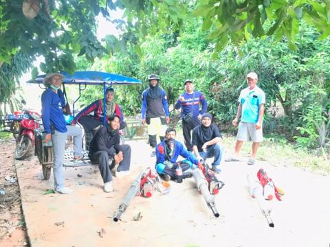 โครงการพ่นหมอกควันกำจัดยุงลายและป้องกันโรคไข้เลือดออก วันที่ 10 ประจำปีงบประมาณ 2568