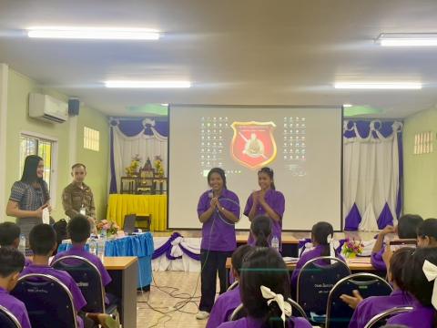 โครงการอบรมการป้องกันและแก้ไขปัญหายาเสพติด ประจำปีงบประมาณ 2568