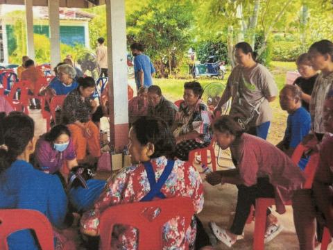 โครงการอบรมแลกเปลี่ยนเรียนรู้การปรับพฤติกรรมกลุ่มเสี่ยงโรคไม่ติดต่อเรื้อรังด้วยกระบวนการเรียนรู้ด้วยตนเอง (Participatory Learning : PL)