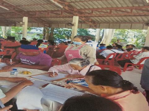 โครงการอบรมแลกเปลี่ยนเรียนรู้การปรับพฤติกรรมกลุ่มเสี่ยงโรคไม่ติดต่อเรื้อรังด้วยกระบวนการเรียนรู้ด้วยตนเอง (Participatory Learning : PL)