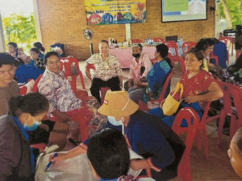 โครงการอบรมแลกเปลี่ยนเรียนรู้การปรับพฤติกรรมกลุ่มเสี่ยงโรคไม่ติดต่อเรื้อรังด้วยกระบวนการเรียนรู้ด้วยตนเอง (Participatory Learning : PL)