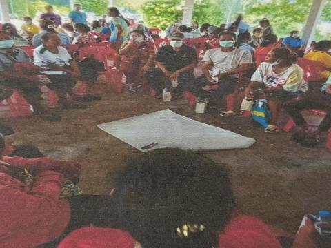 โครงการอบรมเชิงปฏิบัติการป้องกันและควบคุมโรคติดต่ออันตรายในชุมชนในเขตรับผิดชอบโรงพยาบาลส่งเสริมสุขภาพตำบลโคกว่าน อำเภอละหานทราย จังหวัดบุรีรัมย์ ปีงบประมาณ 2568