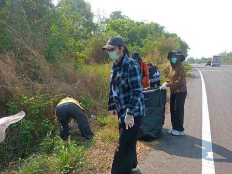 กิจกรรม Big Cleaning Day ณ ถนนเส้นโคกว่าน - บ้านสมจิต (เขาน้อย) วันที่ 25 มีนาคม 2569
