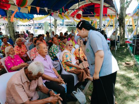 โครงการพัฒนาศักยาภาพผู้สูงอายุ ประจำปีงบประมาณ 2569